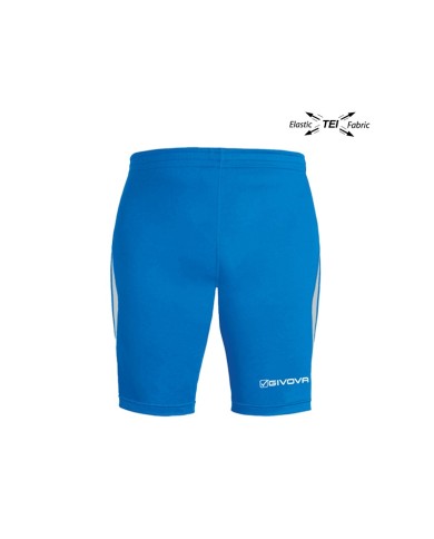 RUNNING SHORT Givova LR01 Fitness Allenamento Unisex Azzurro RUNNING SHORT Givova LR01 Fitness Allenamento Unisex Azzurro