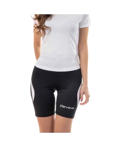 RUNNING SHORT Givova LR01 Fitness Allenamento Unisex Nero RUNNING SHORT Givova LR01 Fitness Allenamento Unisex Nero