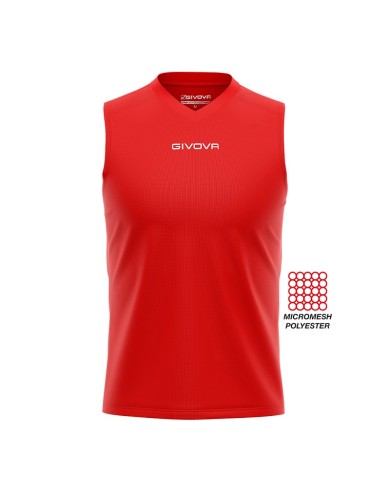 SHIRT SMANICATO GIVOVA ONE ROSSO Tg. 2XL SHIRT SMANICATO GIVOVA ONE ROSSO Tg. 2XL