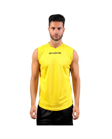 SHIRT SMANICATO GIVOVA ONE GIALLO Tg. 2XL SHIRT SMANICATO GIVOVA ONE GIALLO Tg. 2XL