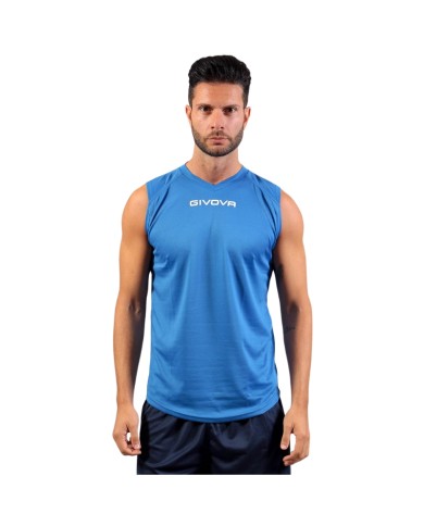 SHIRT SMANICATO GIVOVA ONE AZZURRO Tg. 2XL SHIRT SMANICATO GIVOVA ONE AZZURRO Tg. 2XL