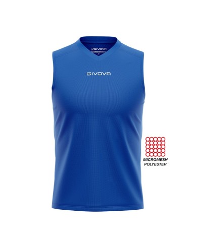 SHIRT SMANICATO GIVOVA ONE AZZURRO Tg. 2XL SHIRT SMANICATO GIVOVA ONE AZZURRO Tg. 2XL