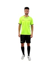 Completino da Arbitro Givova KIT FLAG KITA08 Adulto Unisex Giallo Fluo Nero KITA081910