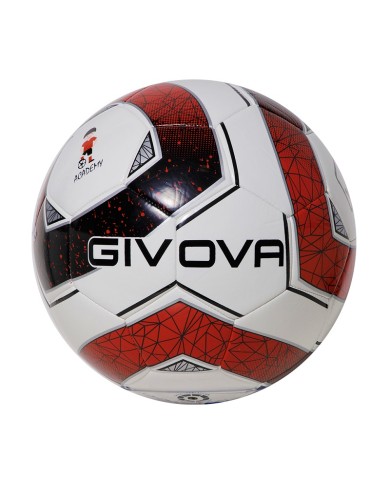 Pallone da Calcio Givova Academy School PAL026 Calcetto Nero Rosso Pallone da Calcio Givova Academy School PAL026 Calcetto Nero Rosso