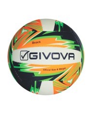 Pallone da Beach Volley Givova 18 n°4  Giallo Fluo Azzurro PALBV03 Pallone da Beach Volley Givova 18 n°4  Giallo Fluo Azzurro PALBV03