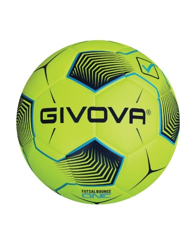 Pallone da Futsal Givova Bounce One Giallo Fluo Turchese n°3.7 Calcetto PAL0171924 Pallone da Futsal Givova Bounce One Giallo Fluo Turchese n°3.7 Calcetto PAL0171924
