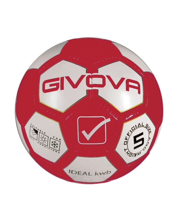 PALLONE MATCH IDEAL KWB ROSSO/BIANCO Tg. 4 PALLONE MATCH IDEAL KWB ROSSO/BIANCO Tg. 4