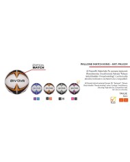 Pallone da Calcio Givova Match King PAL024 Nero Argento Calcetto