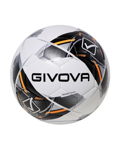 Pallone da Calcio Givova Match New Maya Nero Silver PAL025 Calcetto Pallone da Calcio Givova Match New Maya Nero Silver PAL025 Calcetto