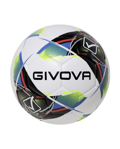 Pallone da Calcio Givova Match New Maya Giallo Nero PAL025 Calcetto Pallone da Calcio Givova Match New Maya Giallo Nero PAL025 Calcetto
