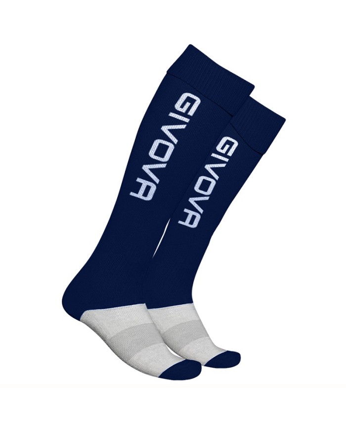 CALZA ALLENAMENTO BLU/BIANCO Tg. SENIOR