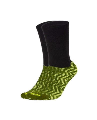 Calza Bassa Givova GRIP C015 Cotone Unisex Fitness Nero Giallo Fluo Calza Bassa Givova GRIP C015 Cotone Unisex Fitness Nero Giallo Fluo