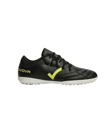 Scarpa da Calcetto Givova Flash SC25 Turf Adulto Nero Giallo Fluo SC251019