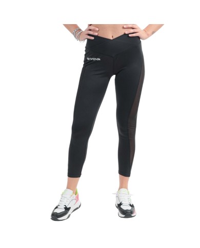 Leggins VELO Givova GIVDANCE07 Danza Fitness Tempo Libero Nero Leggins VELO Givova GIVDANCE07 Danza Fitness Tempo Libero Nero