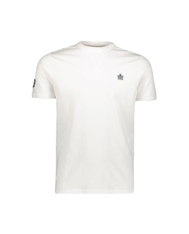 T-Shirt Manica Corta Admiral AD3034EI002 Bianca da Uomo in Cotone T-Shirt Manica Corta Admiral AD3034EI002 Bianca da Uomo in Cotone