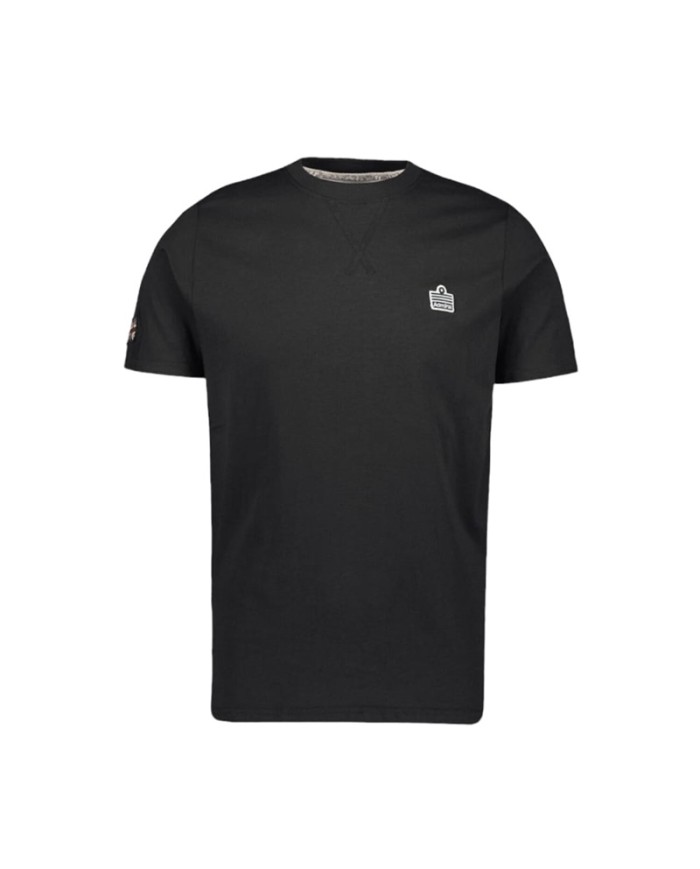 T-Shirt Manica Corta Admiral AD3034EI007 Nera da Uomo in Cotone T-Shirt Manica Corta Admiral AD3034EI007 Nera da Uomo in Cotone