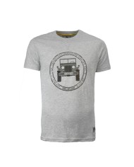 T-Shirt Phil Miller PHM245PR031 Gialla Manica Corta da Uomo in Cotone Jersey