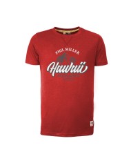 T-Shirt Phil Miller PHM245PR031 Gialla Manica Corta da Uomo in Cotone Jersey