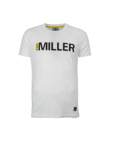 T-Shirt Phil Miller PHM290PM012 Manica Corta Bianca in Cotone T-Shirt Phil Miller PHM290PM012 Manica Corta Bianca in Cotone