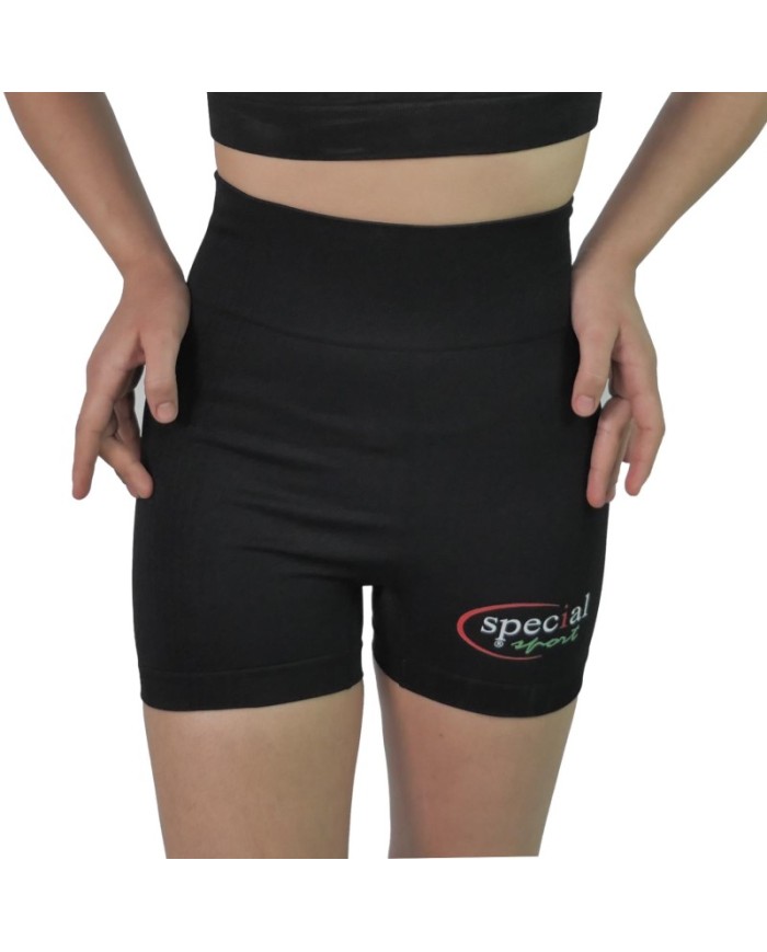 Short Da Donna Multisport Nero Fitness Palestra Traspirante SHORTSS01 Short Da Donna Multisport Nero Fitness Palestra Traspirante SHORTSS01