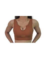 Top in Tessuto Tecnico Special Sport Nero Imbottito Fitness Palestra TOPSS02BK Top in Tessuto Tecnico Special Sport Nero Imbottito Fitness Palestra TOPSS02BK