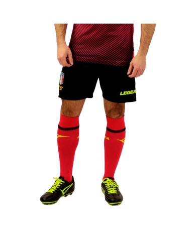 Pantaloncino Arbitro AIA 20/21 Legea Nero Giallo Fluo Adulto P182 Pantaloncino Arbitro AIA 20/21 Legea Nero Giallo Fluo Adulto P182