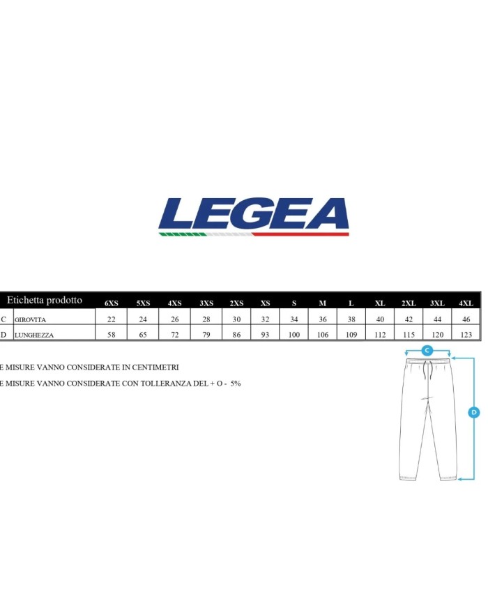 Pantalone Legea Cuba Oversize Pant Sportivo Taglie Grandi Vari Colori P187BC Pantalone Legea Cuba Oversize Pant Sportivo Taglie Grandi Vari Colori P187BC