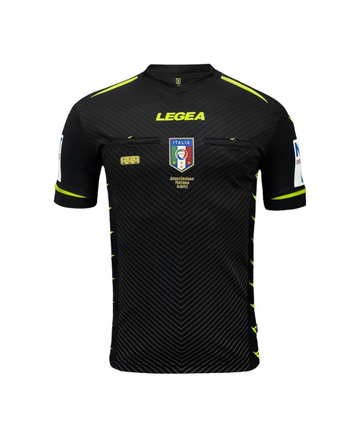 Maglia Arbitro AIA Ufficiale 20/21 Legea Manica Corta Vari Colori Unisex M1164 Maglia Arbitro AIA Ufficiale 20/21 Legea Manica Corta Vari Colori Unisex M1164