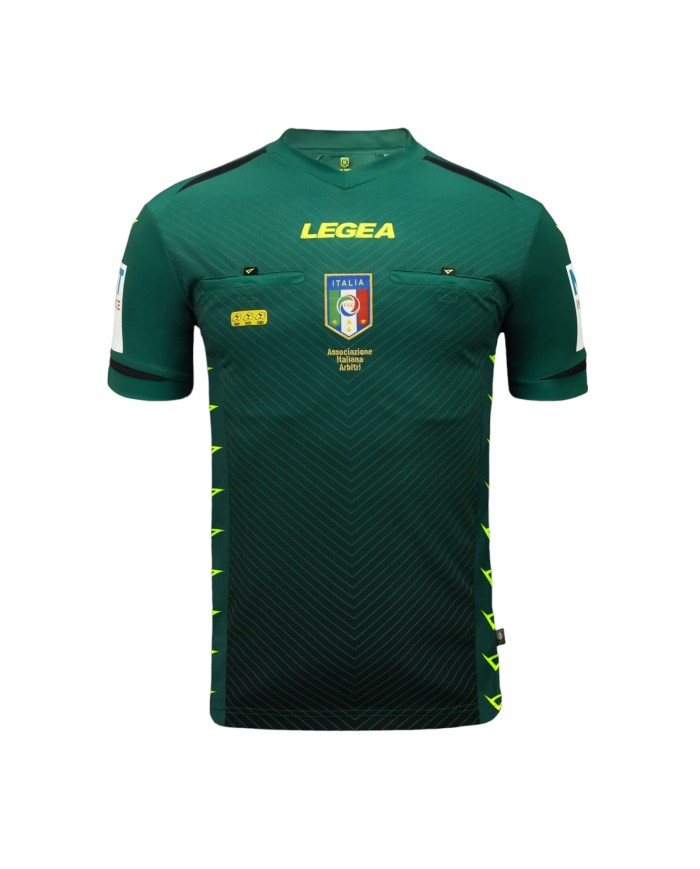 Maglia Arbitro AIA Ufficiale 20/21 Legea Manica Corta Vari Colori Unisex M1164 Maglia Arbitro AIA Ufficiale 20/21 Legea Manica Corta Vari Colori Unisex M1164