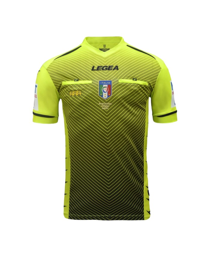 Maglia Arbitro AIA Ufficiale 20/21 Legea Manica Corta Vari Colori Unisex M1164 Maglia Arbitro AIA Ufficiale 20/21 Legea Manica Corta Vari Colori Unisex M1164