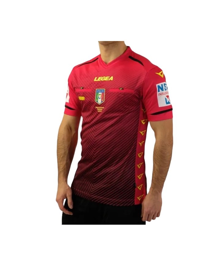 Maglia Arbitro AIA Ufficiale 20/21 Legea Manica Corta Vari Colori Unisex M1164 Maglia Arbitro AIA Ufficiale 20/21 Legea Manica Corta Vari Colori Unisex M1164