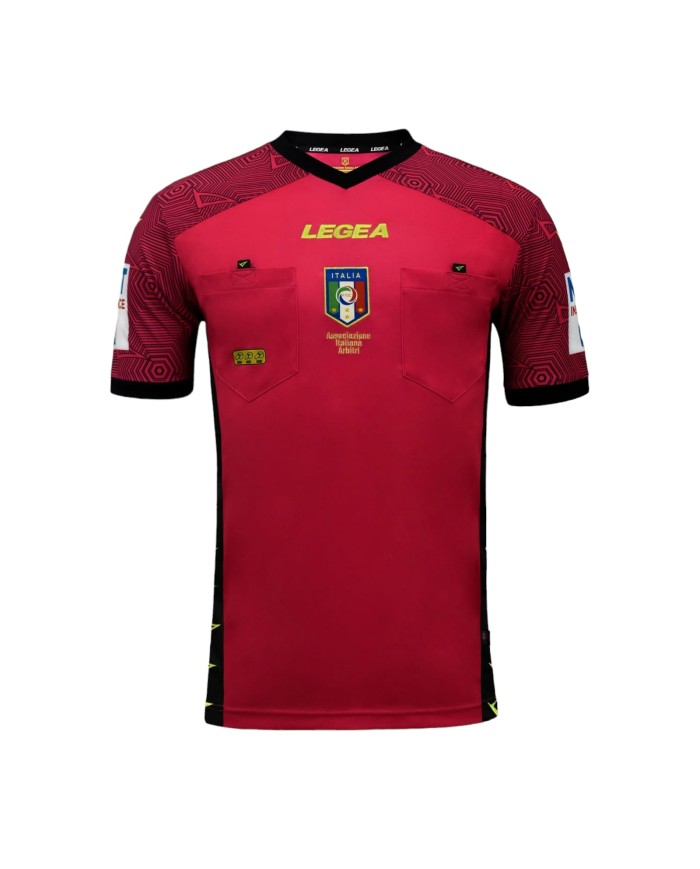 Maglia Arbitro AIA Ufficiale 22/23 Legea Manica Corta Vari Colori Unisex M1171 Maglia Arbitro AIA Ufficiale 22/23 Legea Manica Corta Vari Colori Unisex M1171