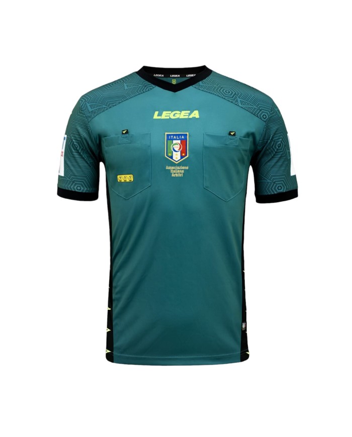 Maglia Arbitro AIA Ufficiale 22/23 Legea Manica Corta Vari Colori Unisex M1171 Maglia Arbitro AIA Ufficiale 22/23 Legea Manica Corta Vari Colori Unisex M1171