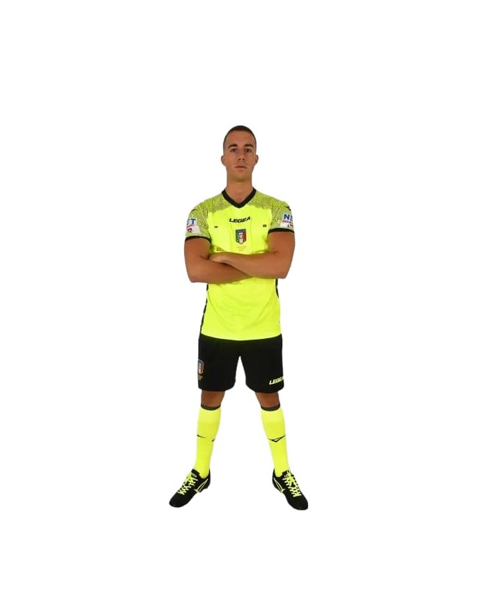 Maglia Arbitro AIA Ufficiale 22/23 Legea Manica Corta Vari Colori Unisex M1171 Maglia Arbitro AIA Ufficiale 22/23 Legea Manica Corta Vari Colori Unisex M1171