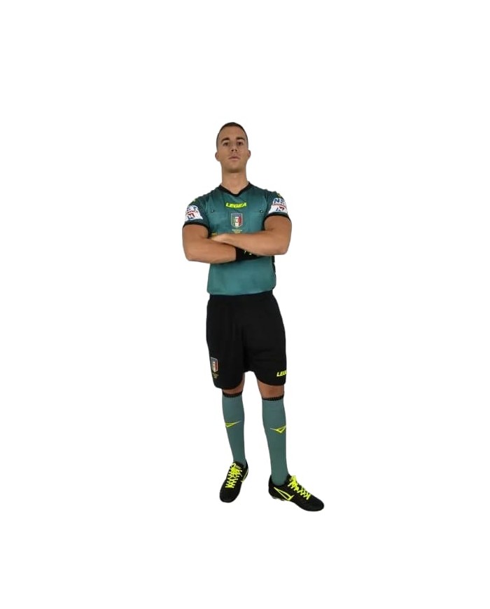 Maglia Arbitro AIA Ufficiale 22/23 Legea Manica Corta Vari Colori Unisex M1171 Maglia Arbitro AIA Ufficiale 22/23 Legea Manica Corta Vari Colori Unisex M1171