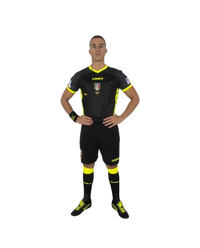 Maglia Arbitro AIA Ufficiale 22/23 Legea Manica Corta Vari Colori Unisex M1171 Maglia Arbitro AIA Ufficiale 22/23 Legea Manica Corta Vari Colori Unisex M1171
