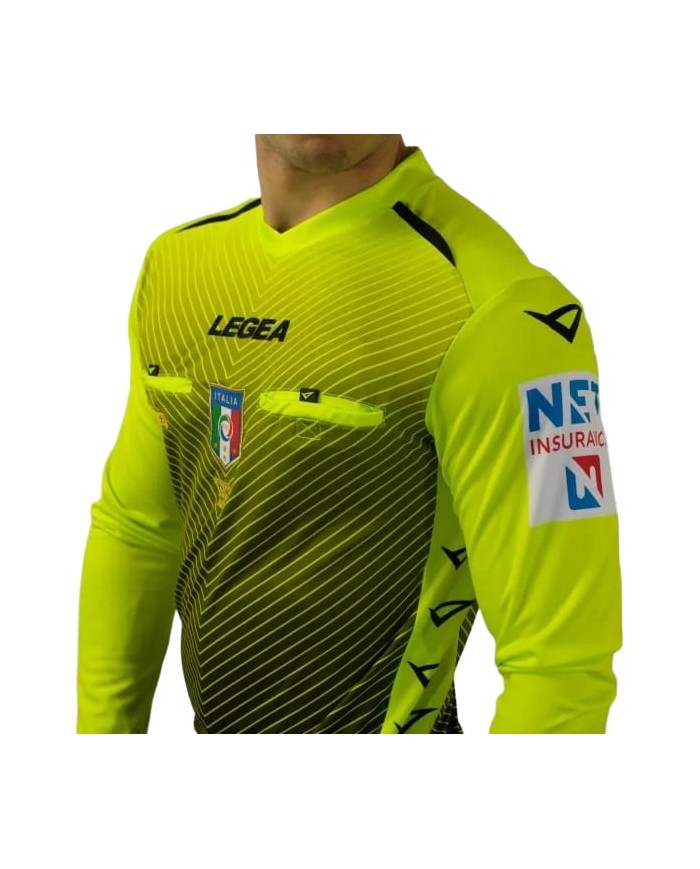 Maglia Arbitro AIA Ufficiale 20/21 Legea Manica Lunga Vari Colori Unisex M1165 Maglia Arbitro AIA Ufficiale 20/21 Legea Manica Lunga Vari Colori Unisex M1165