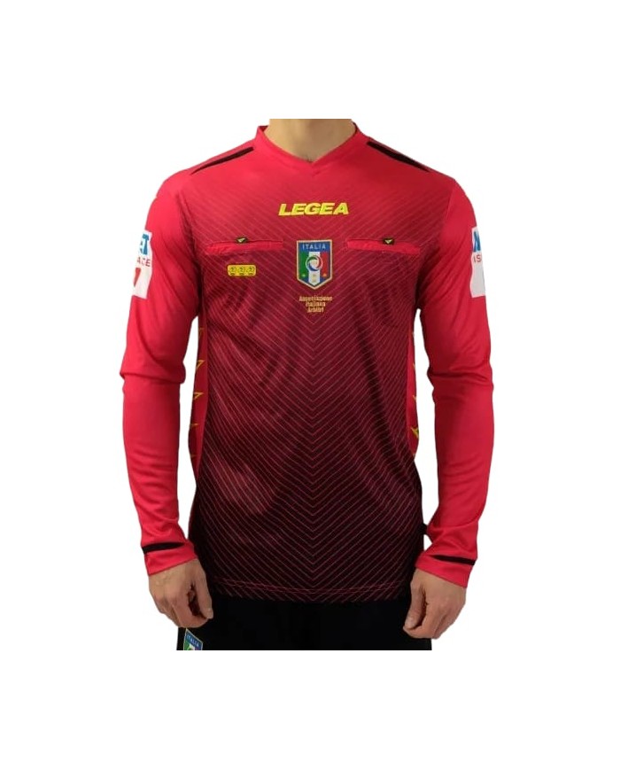 Maglia Arbitro AIA Ufficiale 20/21 Legea Manica Lunga Vari Colori Unisex M1165 Maglia Arbitro AIA Ufficiale 20/21 Legea Manica Lunga Vari Colori Unisex M1165