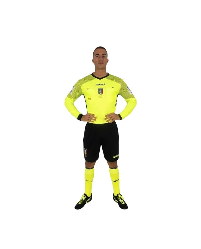 Maglia Arbitro AIA Ufficiale 22/23 Legea Manica Lunga Vari Colori Unisex M1172 Maglia Arbitro AIA Ufficiale 22/23 Legea Manica Lunga Vari Colori Unisex M1172