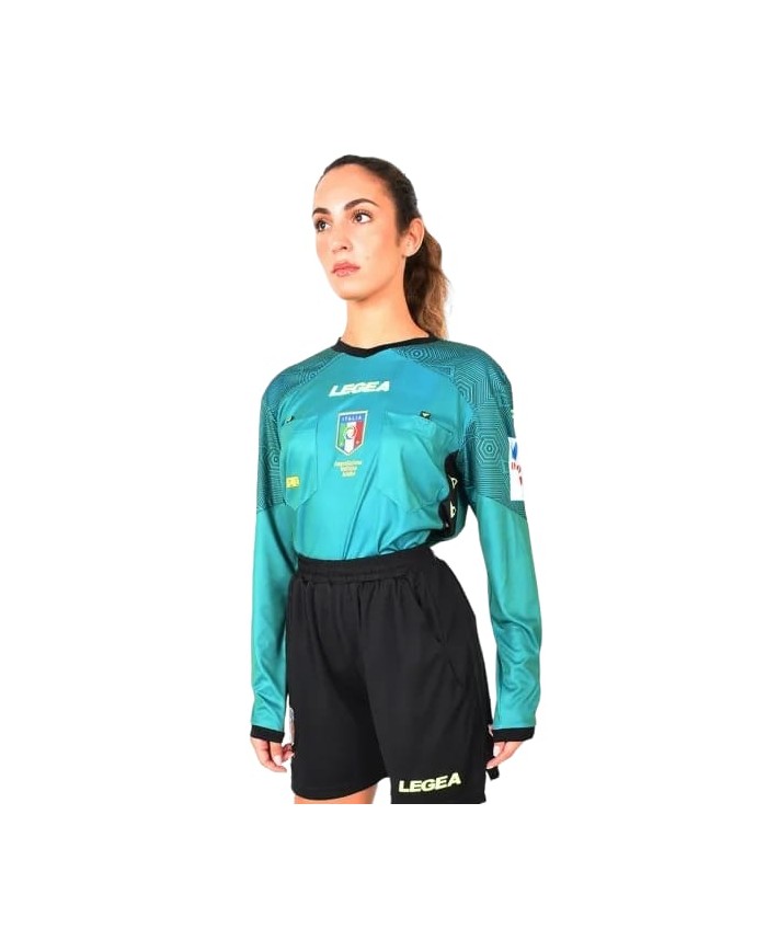 Maglia Arbitro AIA Ufficiale 22/23 Legea Manica Lunga Vari Colori Unisex M1172 Maglia Arbitro AIA Ufficiale 22/23 Legea Manica Lunga Vari Colori Unisex M1172