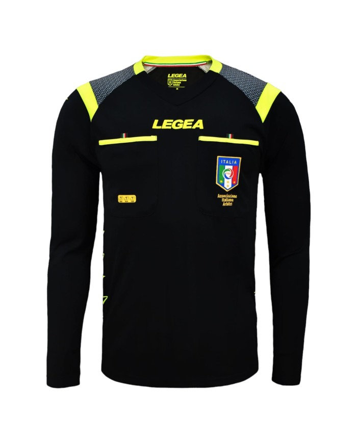 Maglia Arbitro AIA Ufficiale Legea Manica Lunga Vari Colori Unisex M1154 Maglia Arbitro AIA Ufficiale Legea Manica Lunga Vari Colori Unisex M1154