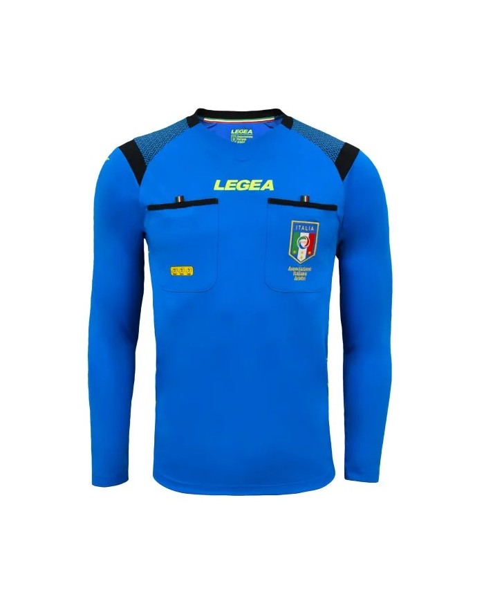 Maglia Arbitro AIA Ufficiale Legea Manica Lunga Vari Colori Unisex M1154 Maglia Arbitro AIA Ufficiale Legea Manica Lunga Vari Colori Unisex M1154