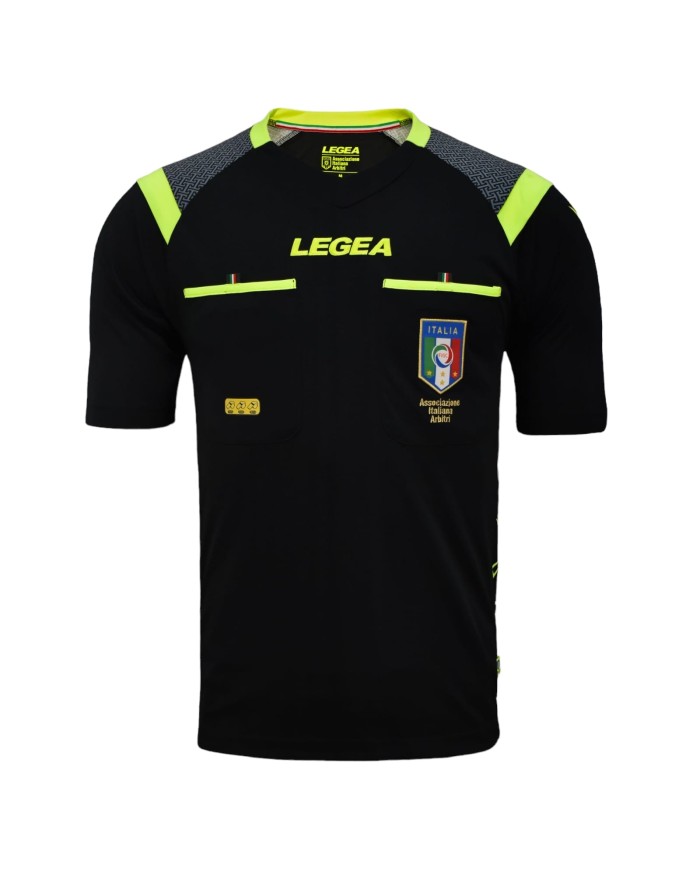 Maglia Arbitro AIA Ufficiale Legea Manica Corta Vari Colori Unisex M1153 Maglia Arbitro AIA Ufficiale Legea Manica Corta Vari Colori Unisex M1153