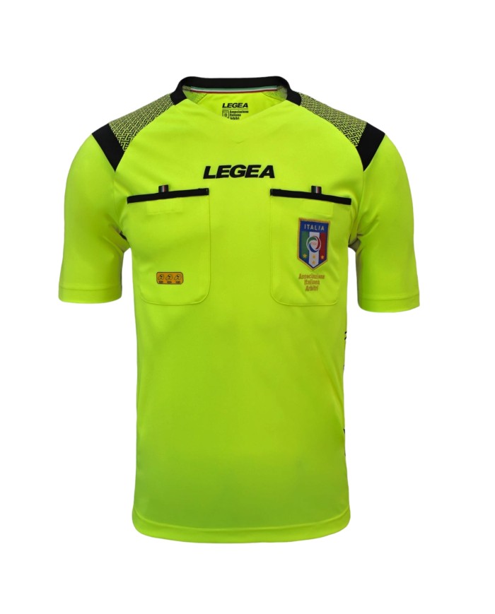 Maglia Arbitro AIA Ufficiale Legea Manica Corta Vari Colori Unisex M1153 Maglia Arbitro AIA Ufficiale Legea Manica Corta Vari Colori Unisex M1153