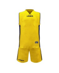 Completino da Basket Legea KIT CHICAGO Adulto Unisex Giromanica Vari Colori KITB2000 Completino da Basket Legea KIT CHICAGO Adulto Unisex Giromanica Vari Colori KITB2000