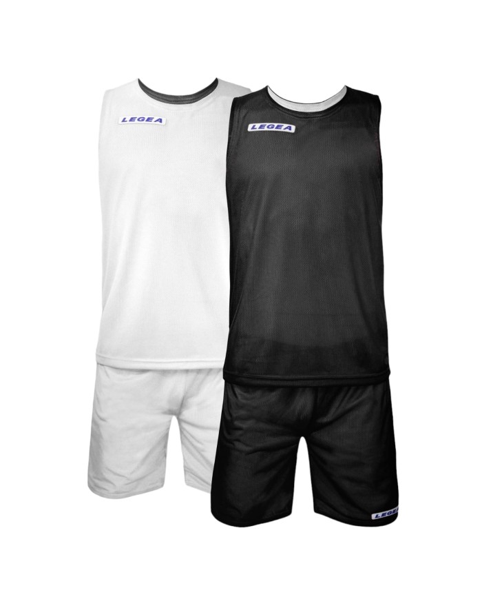 Completino da Basket Legea KIT DOUBLE Reversibile Adulto Giromanica Vari Colori KITB1000 Completino da Basket Legea KIT DOUBLE Reversibile Adulto Giromanica Vari Colori KITB1000