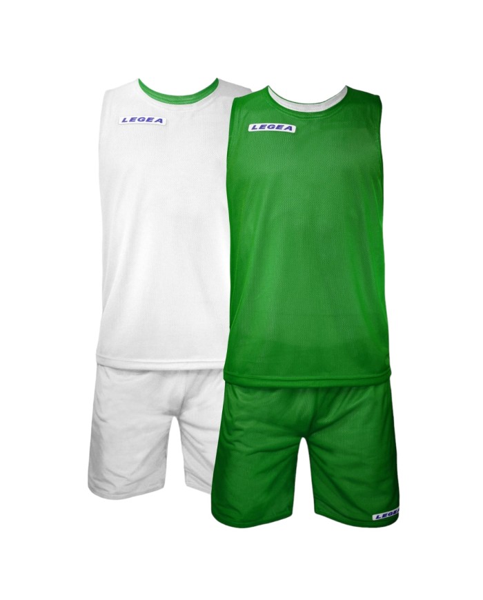 Completino da Basket Legea KIT DOUBLE Reversibile Adulto Giromanica Vari Colori KITB1000 Completino da Basket Legea KIT DOUBLE Reversibile Adulto Giromanica Vari Colori KITB1000