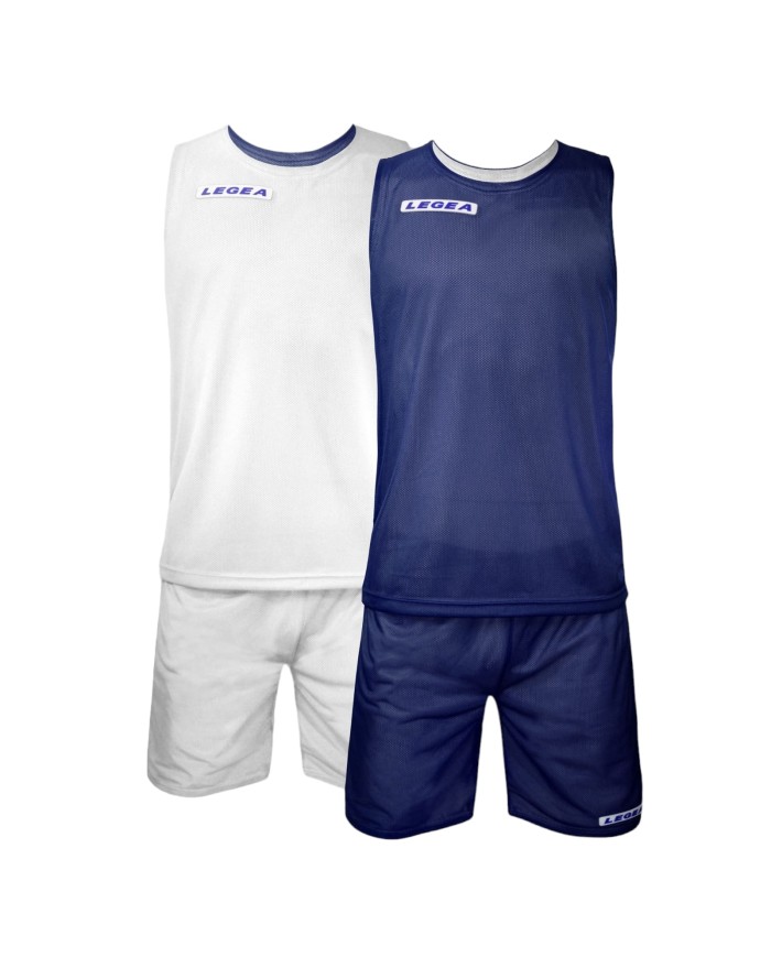 Completino da Basket Legea KIT DOUBLE Reversibile Adulto Giromanica Vari Colori KITB1000 Completino da Basket Legea KIT DOUBLE Reversibile Adulto Giromanica Vari Colori KITB1000