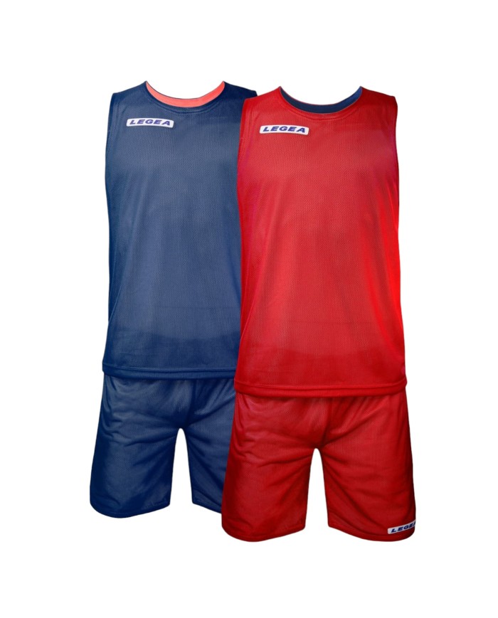 Completino da Basket Legea KIT DOUBLE Reversibile Adulto Giromanica Vari Colori KITB1000 Completino da Basket Legea KIT DOUBLE Reversibile Adulto Giromanica Vari Colori KITB1000