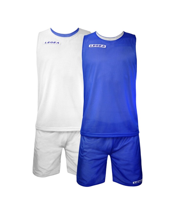 Completino da Basket Legea KIT DOUBLE Reversibile Adulto Giromanica Vari Colori KITB1000 Completino da Basket Legea KIT DOUBLE Reversibile Adulto Giromanica Vari Colori KITB1000